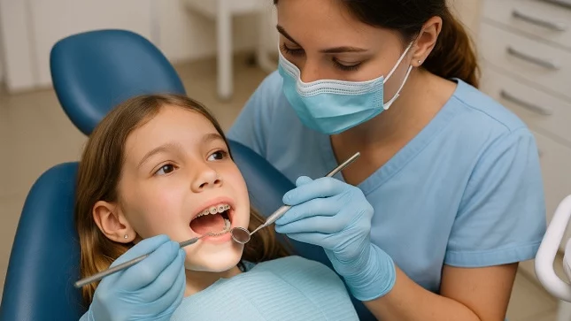 Kieferorthopaedische behandlung kinder