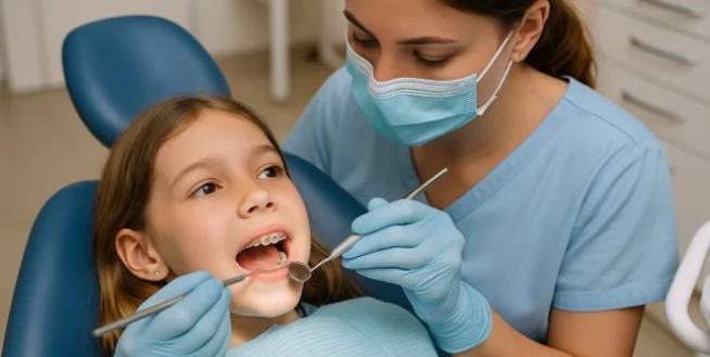 Kieferorthopaedische behandlung kinder